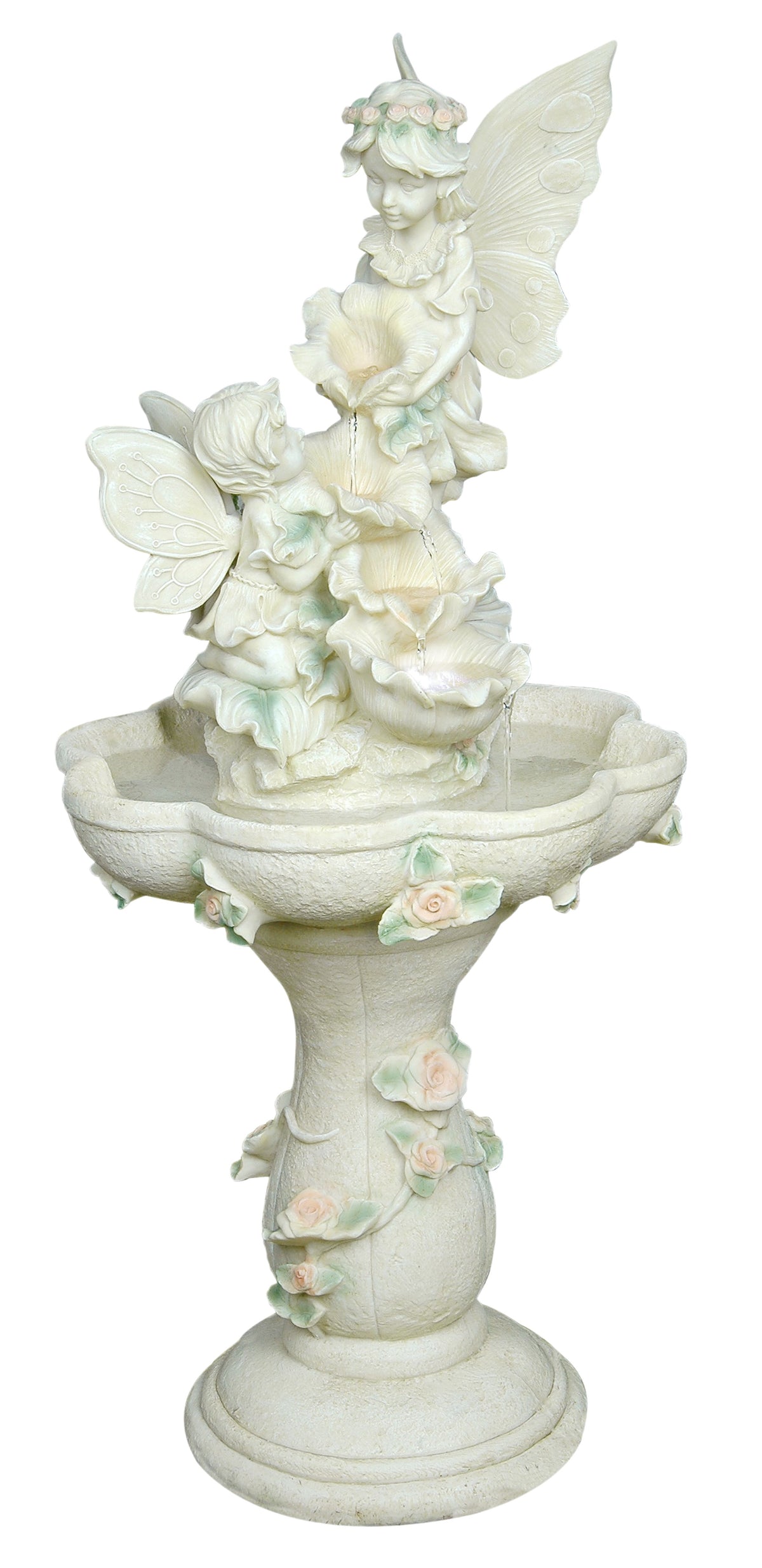 Barrameda Fairies Water Feature Unique Colour Angelic Finish