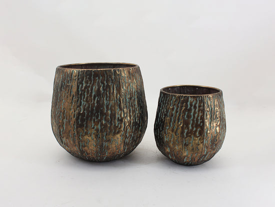 Berber Set 2 Metal Planter Summer 2023 Design Quality Garden Planters Pots