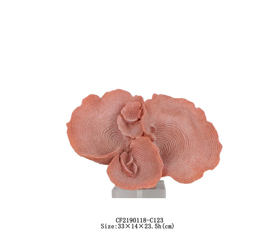 Profunda Ocean Coral Dark Pink Colour Large size