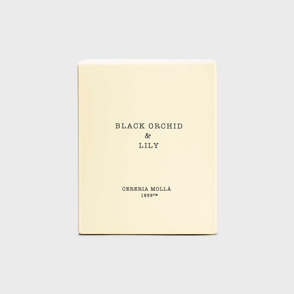 Black Orchid & Lilly 230g Premium Candle - Cereria Molla 1899