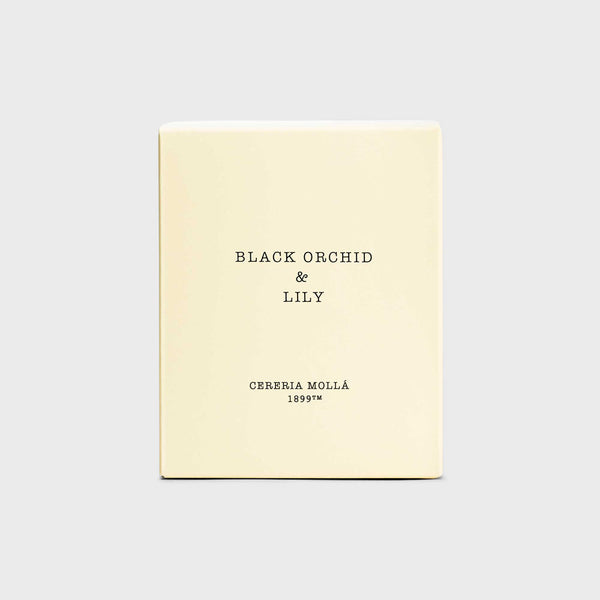 Black Orchid & Lilly 230g Premium Candle - Cereria Molla 1899