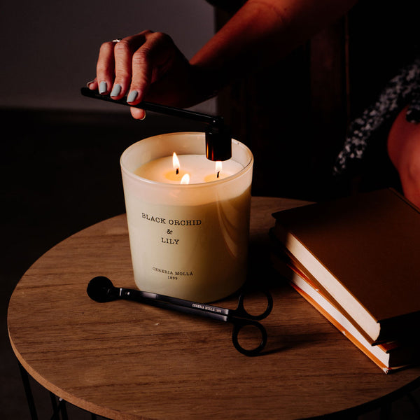Black Orchid & Lilly 230g Premium Candle - Cereria Molla 1899