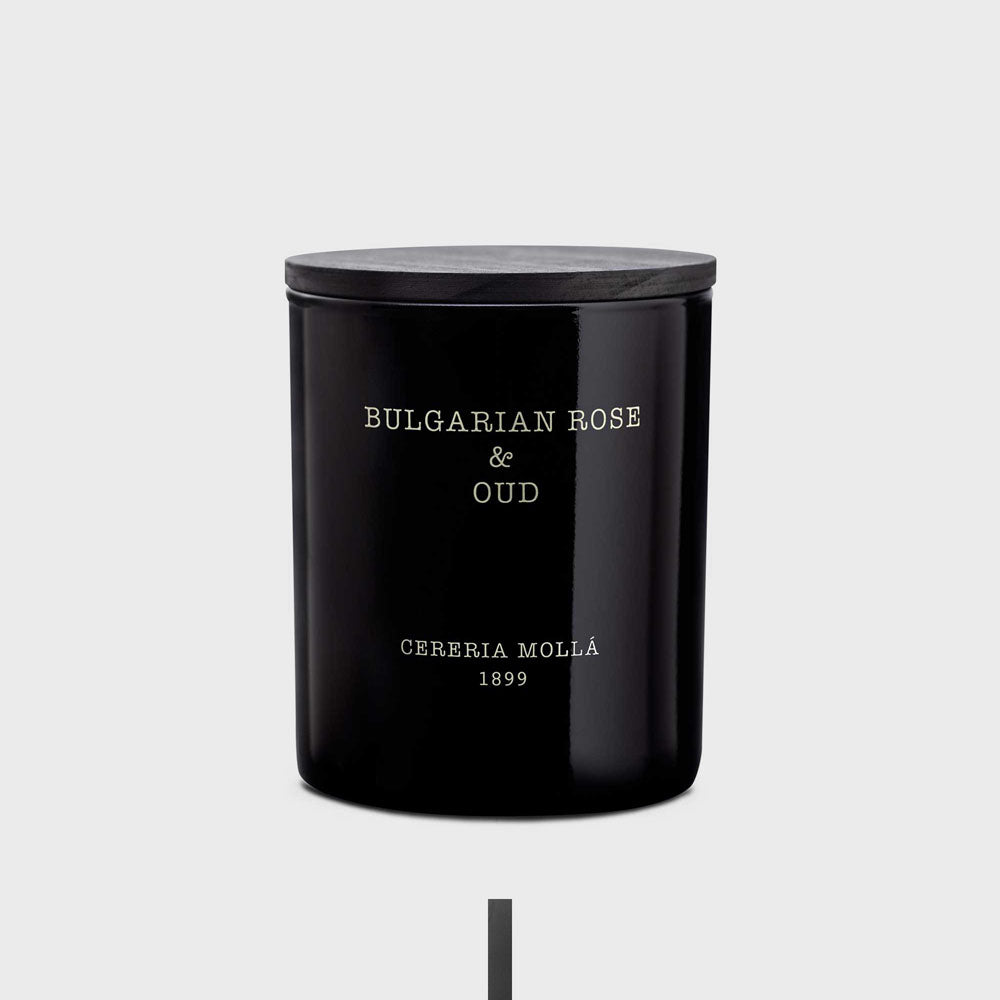 Bulgarian Rose & Oud 230g Premium Candle - Cereria Molla 1899