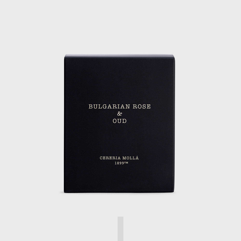 Bulgarian Rose & Oud 230g Premium Candle - Cereria Molla 1899