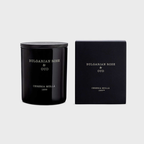 Bulgarian Rose & Oud 230g Premium Candle - Cereria Molla 1899