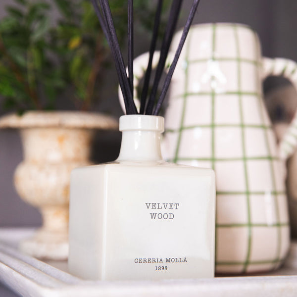 Velvet Wood 100ml Reed Diffuser - Cereria Molla 1899