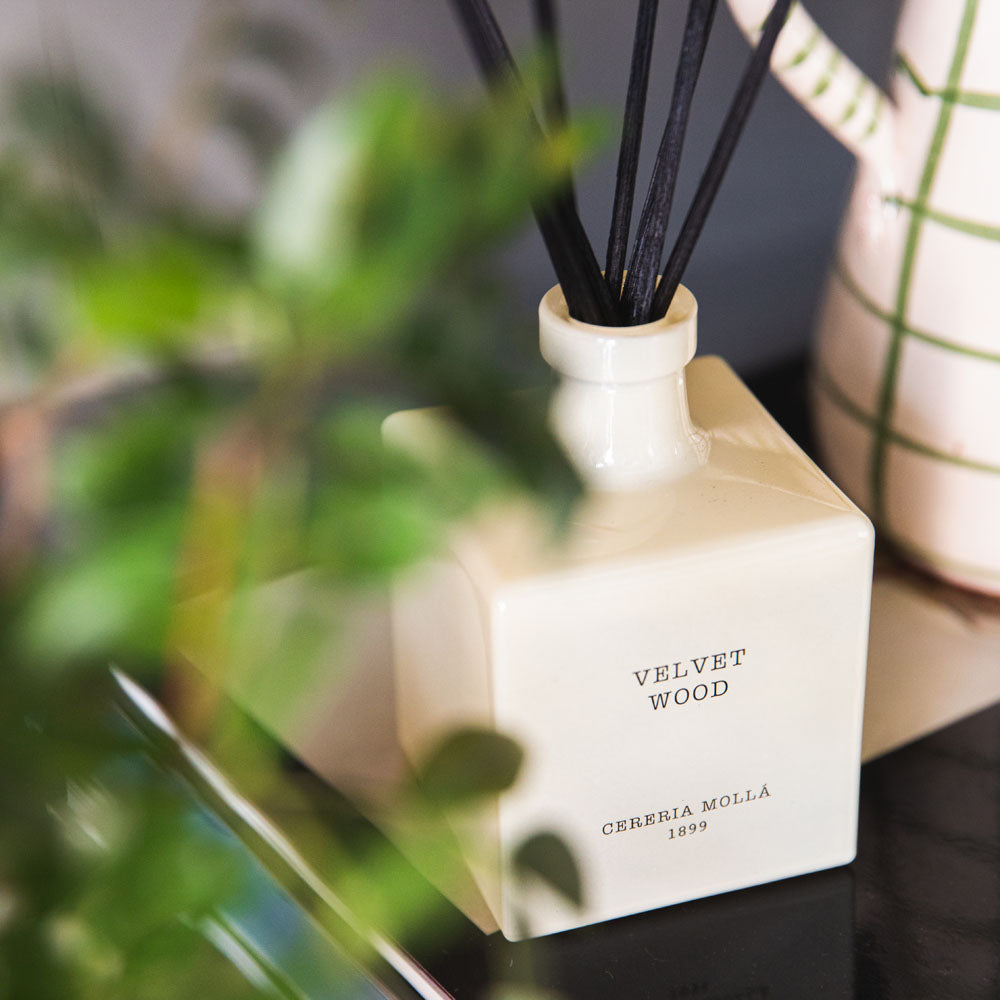 Velvet Wood 100ml Reed Diffuser - Cereria Molla 1899