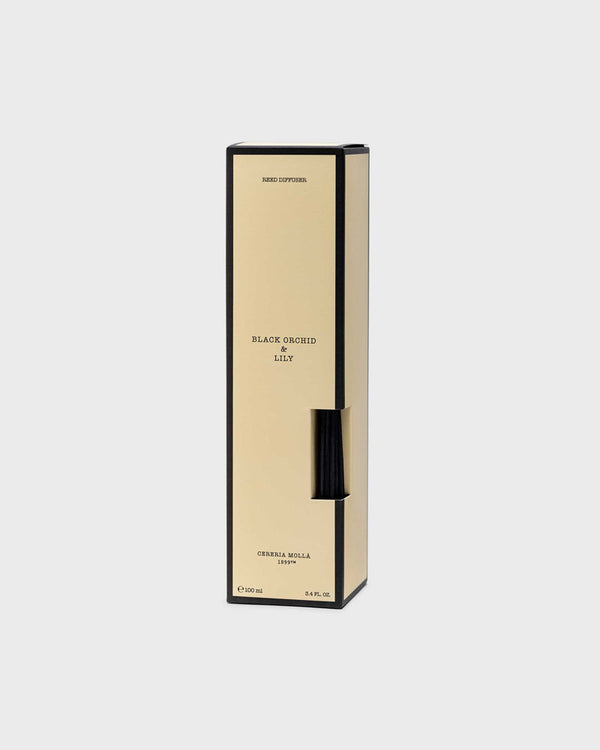 Black Orchid & Lily 100ml Reed Diffuser - Cereria Molla 1899