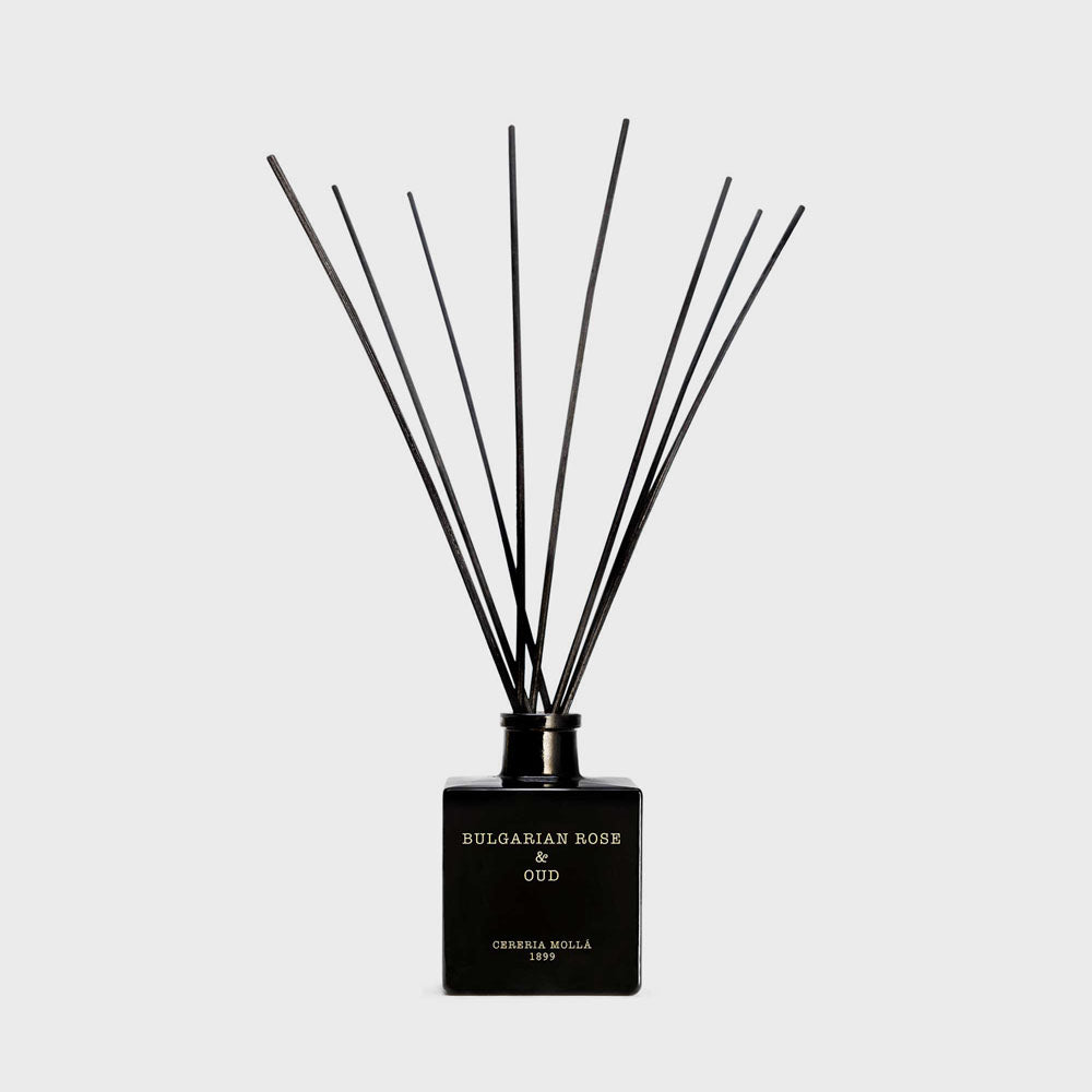Bulgarian Rose & Oud 100ml Reed Diffuser - Cereria Molla 1899