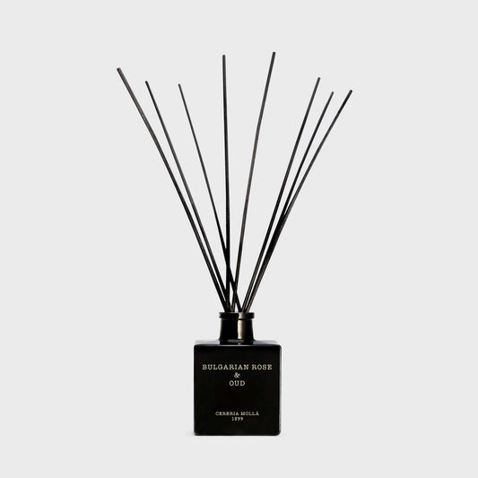 Bulgarian Rose & Oud 100ml Reed Diffuser - Cereria Molla 1899