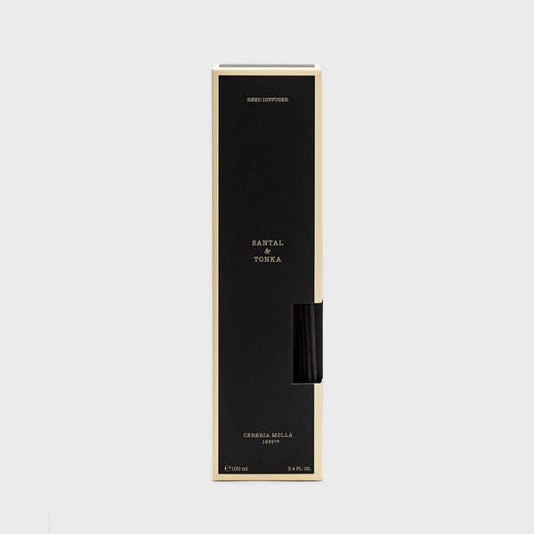 Santal & Tonka 100ml Reed Diffuser - Cereria Molla 1899