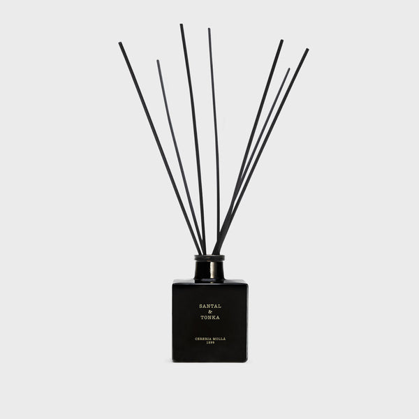 Santal & Tonka 250ml Reed Diffuser - Cereria Molla 1899