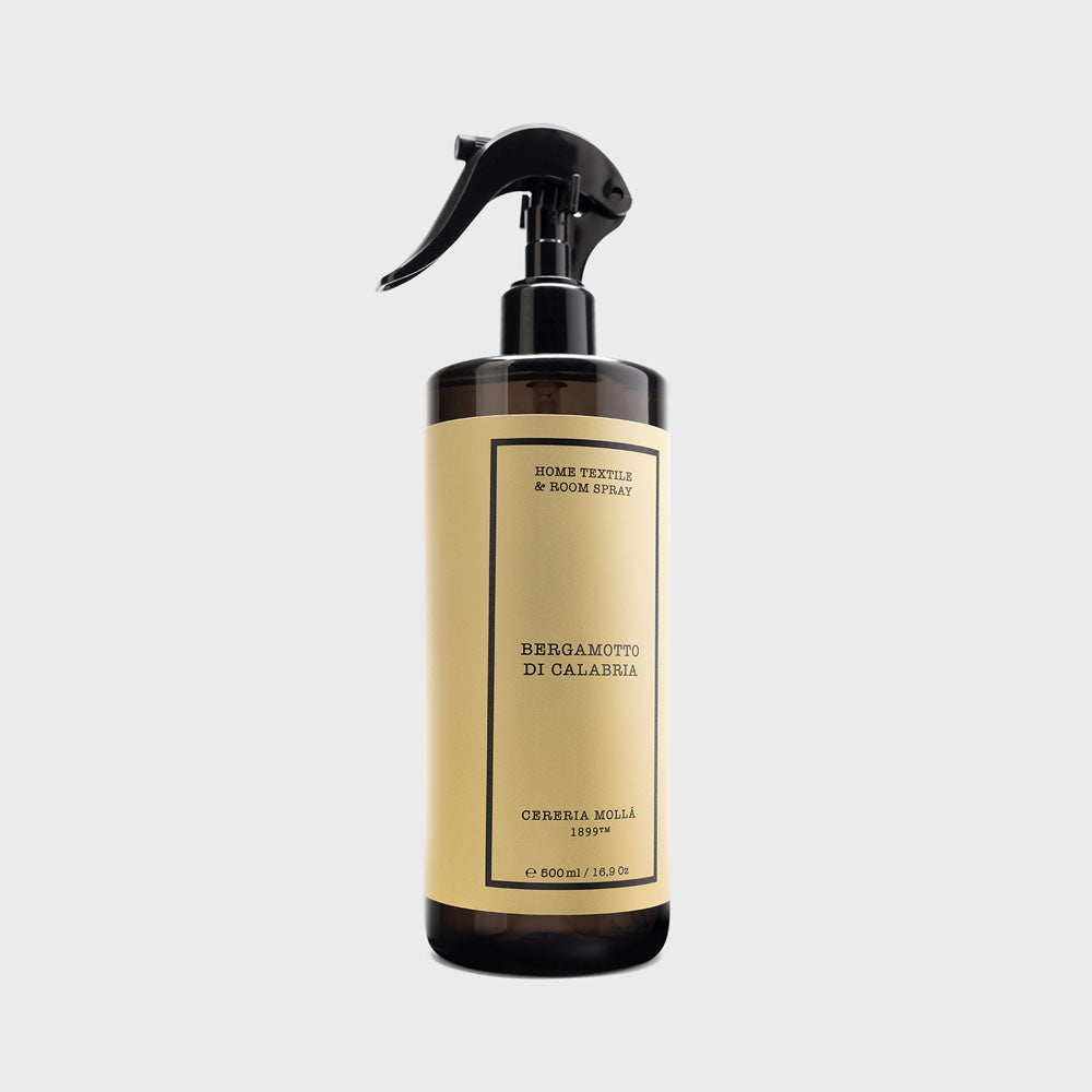 Bergamotto Di Calabria 500ml Textile Spray - Cereria Molla 1899