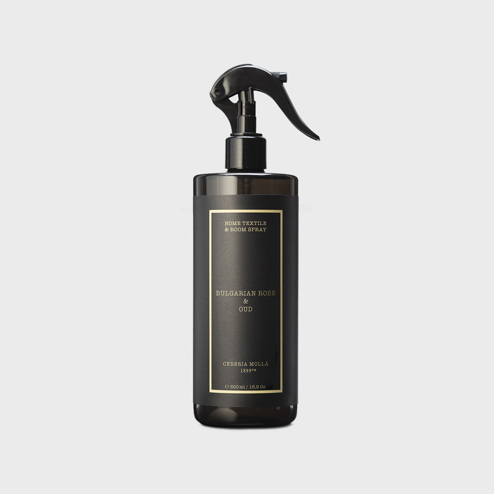 Bulgarian Rose & Oud 500ml Textile Spray - Cereria Molla 1899