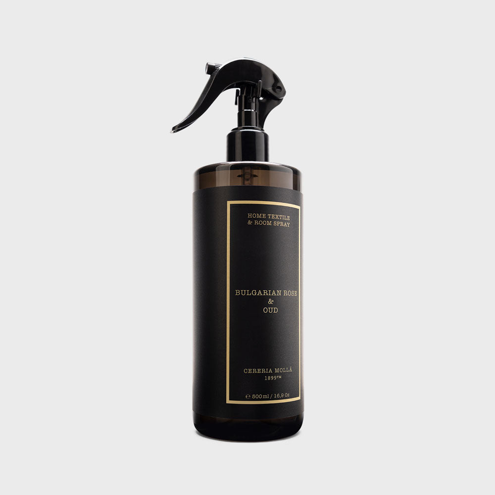 Bulgarian Rose & Oud 500ml Textile Spray - Cereria Molla 1899
