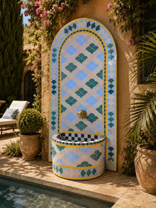 Zellige Fountain MF0238