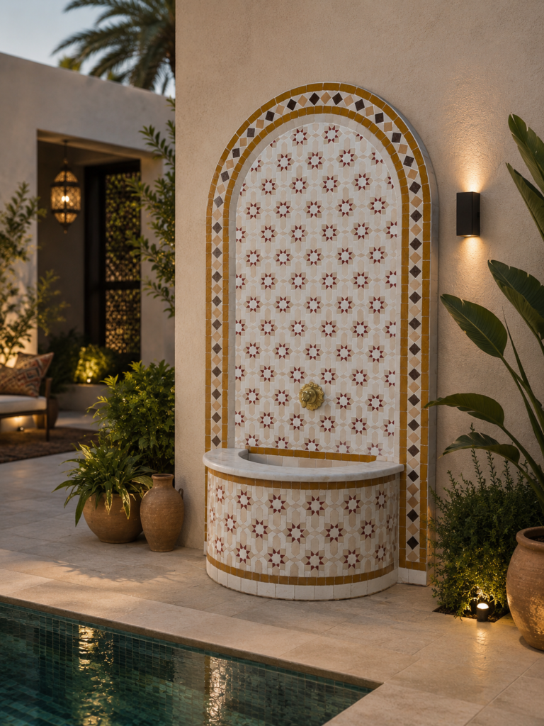 Zellige Fountain MF0153