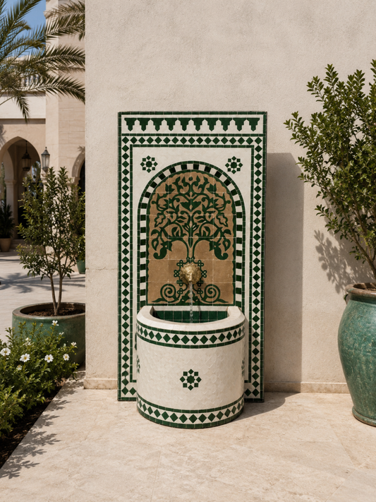 Zellige Fountain MF0254