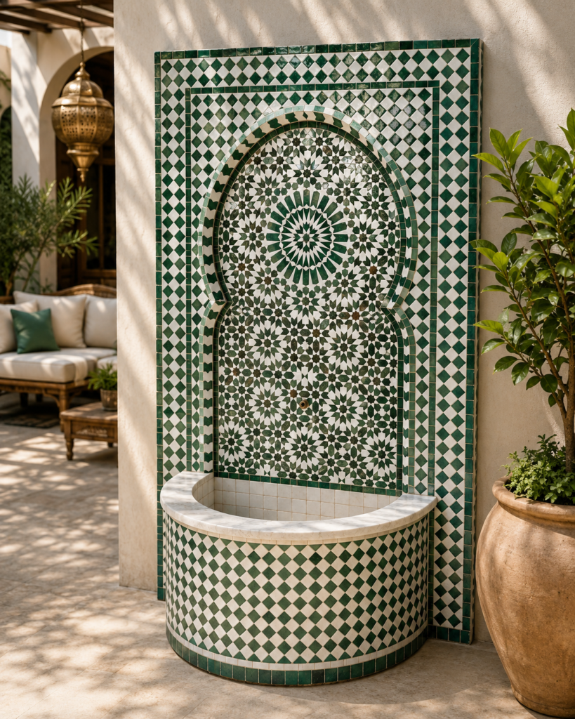 Zellige Fountain MF0180