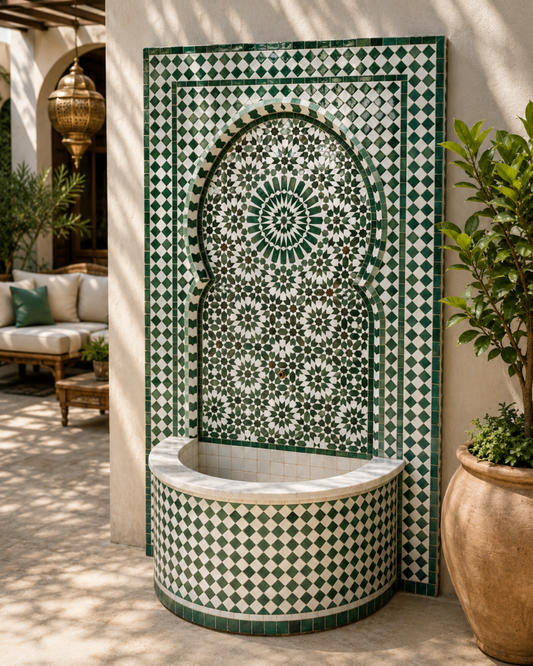 Zellige Fountain MF0180
