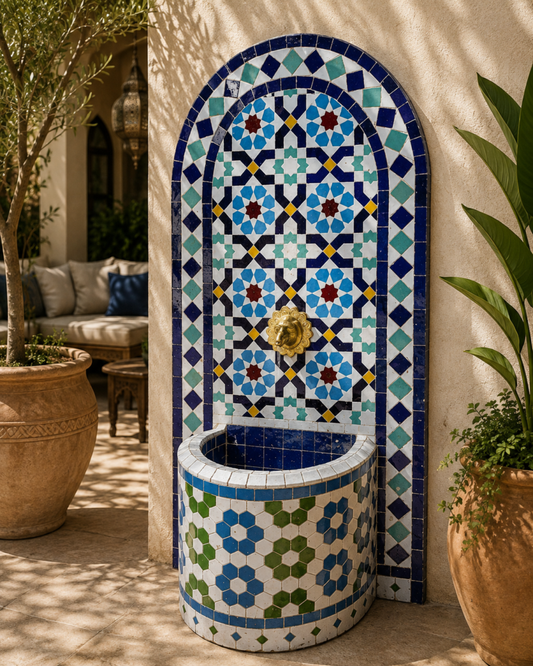 Zellige Fountain MF0182