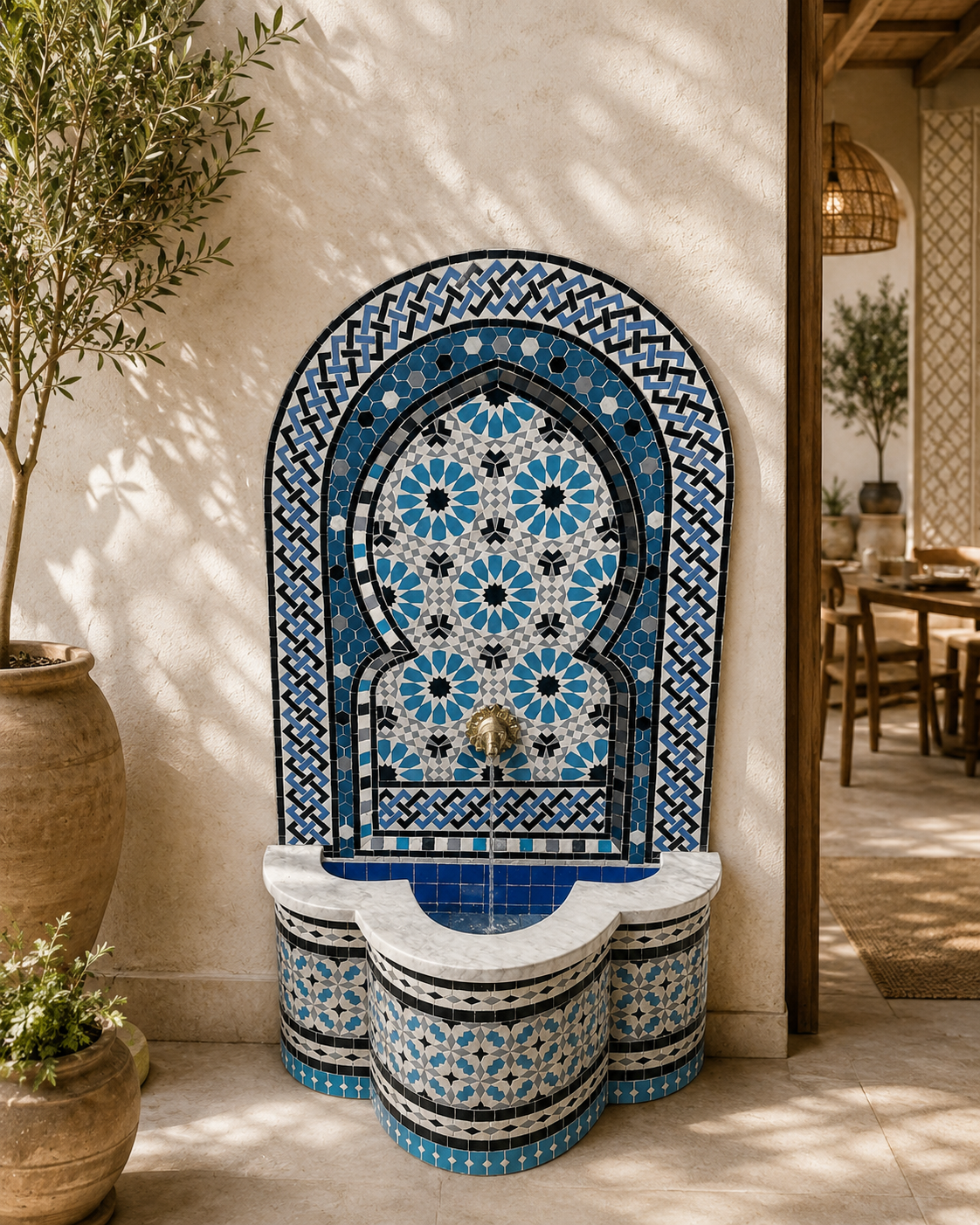 Zellige Fountain MF0209