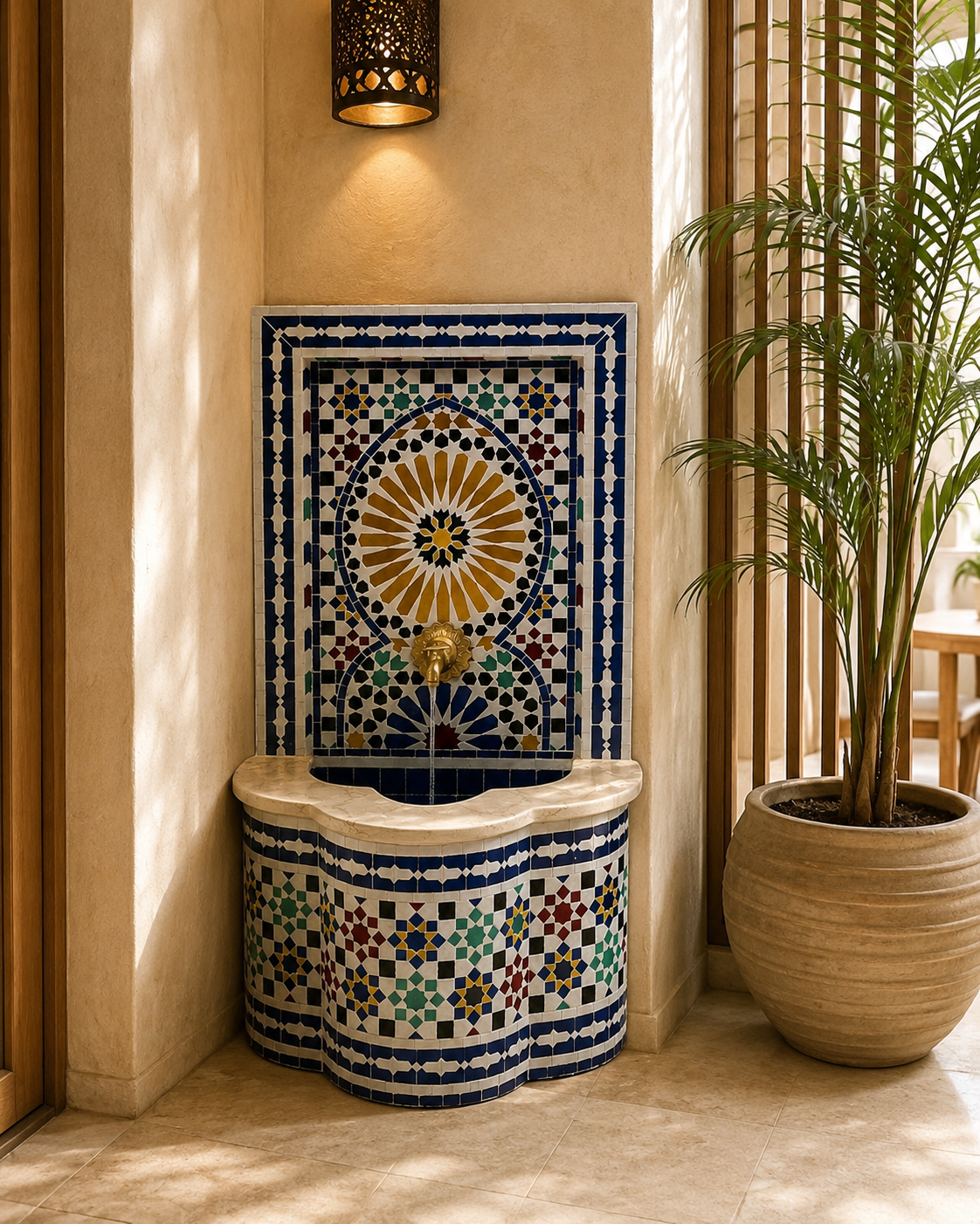 Zellige Fountain MF0270