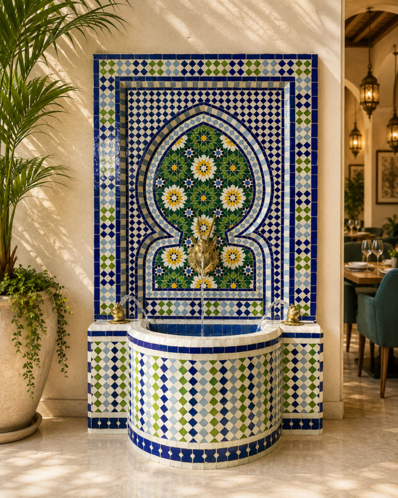 Zellige Fountain MF0222