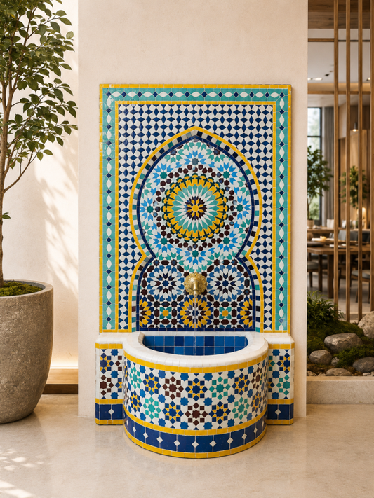 Zellige Fountain MF0241