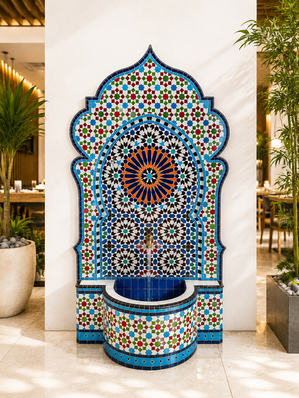 Zellige Fountain MF0242