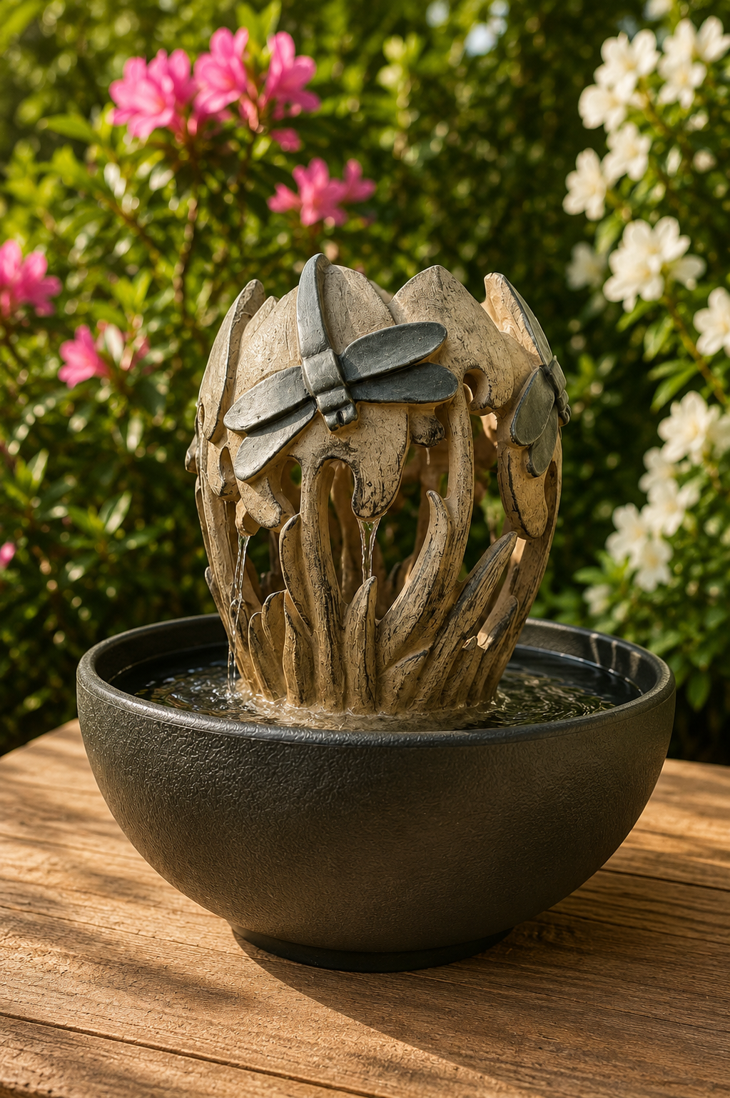 Dragonfly Table Top Water Feature