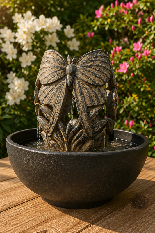 Butterfly Table Water Feature Exclusive