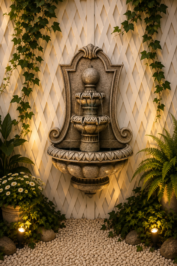 Madrid Wall Hanging Water Feature