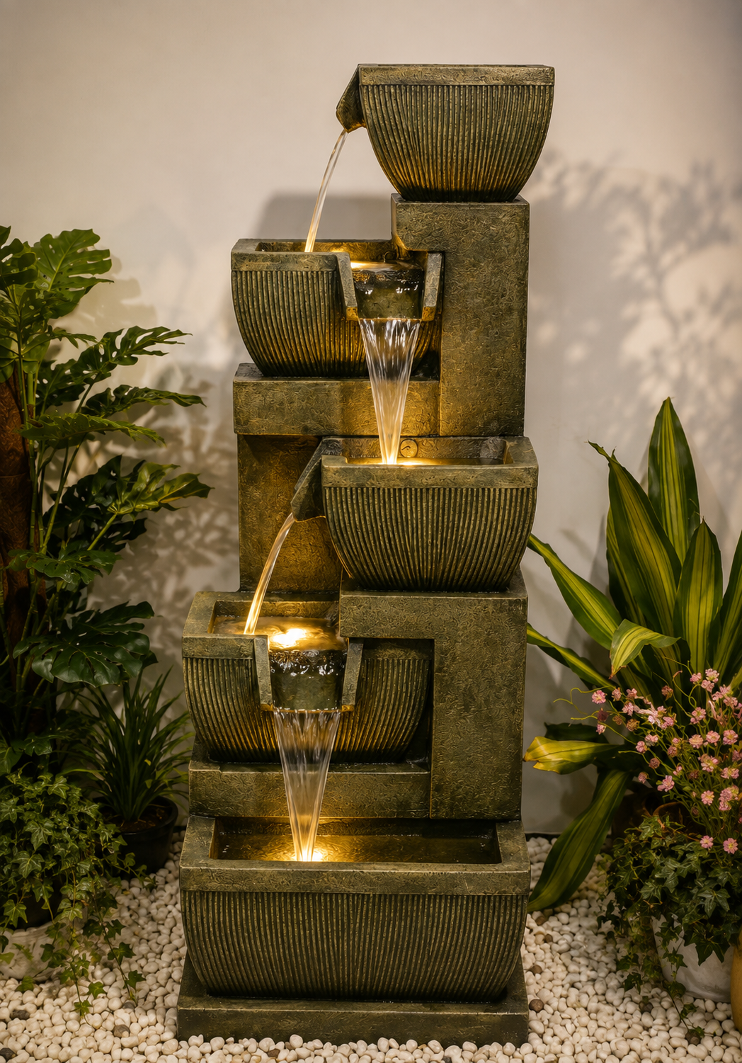 Pasadena Multi Drop Water Feature
