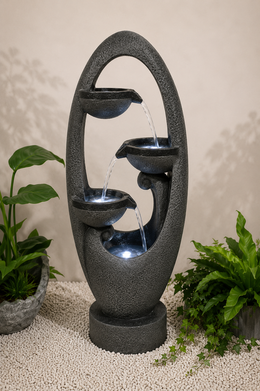 Malakka Multi Drop Water Feature