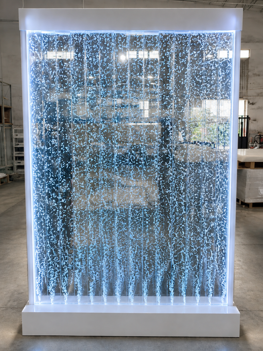 Atlantis White Luxe Bubble Wall