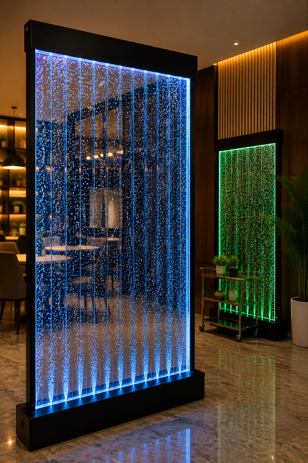 Hippodrome Black Luxe Bubble Wall