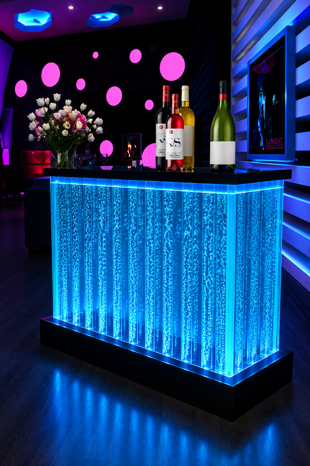 Manhattan Bar Bench Water Feature
