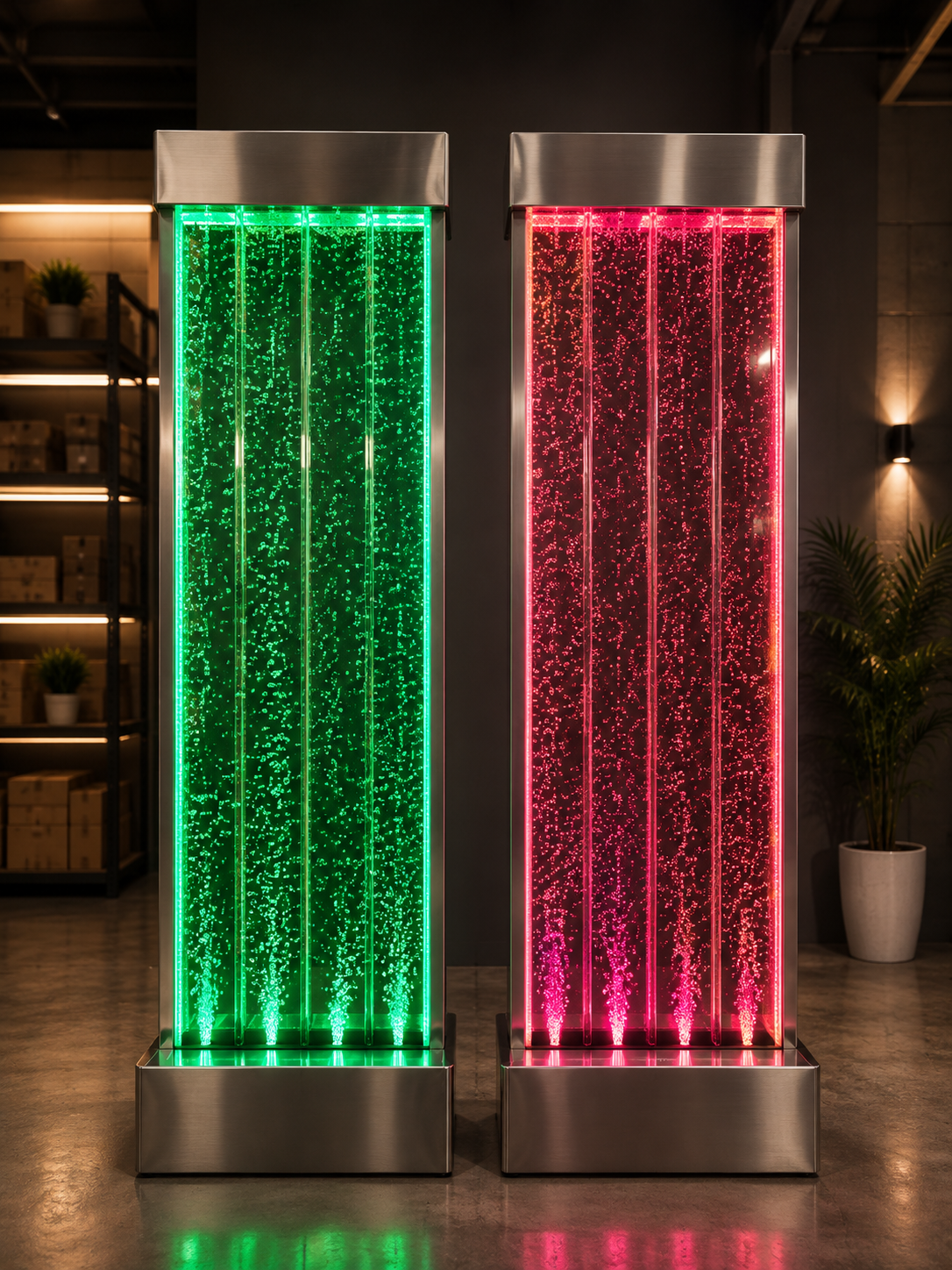 Marrakech Stainless Steel Bubble Wall