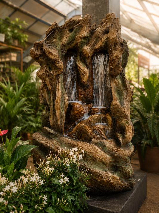 Snowy Mountains Watergrotto Fountain