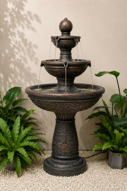 Tarragona 3-Tier Water Fountain 1 July 2026