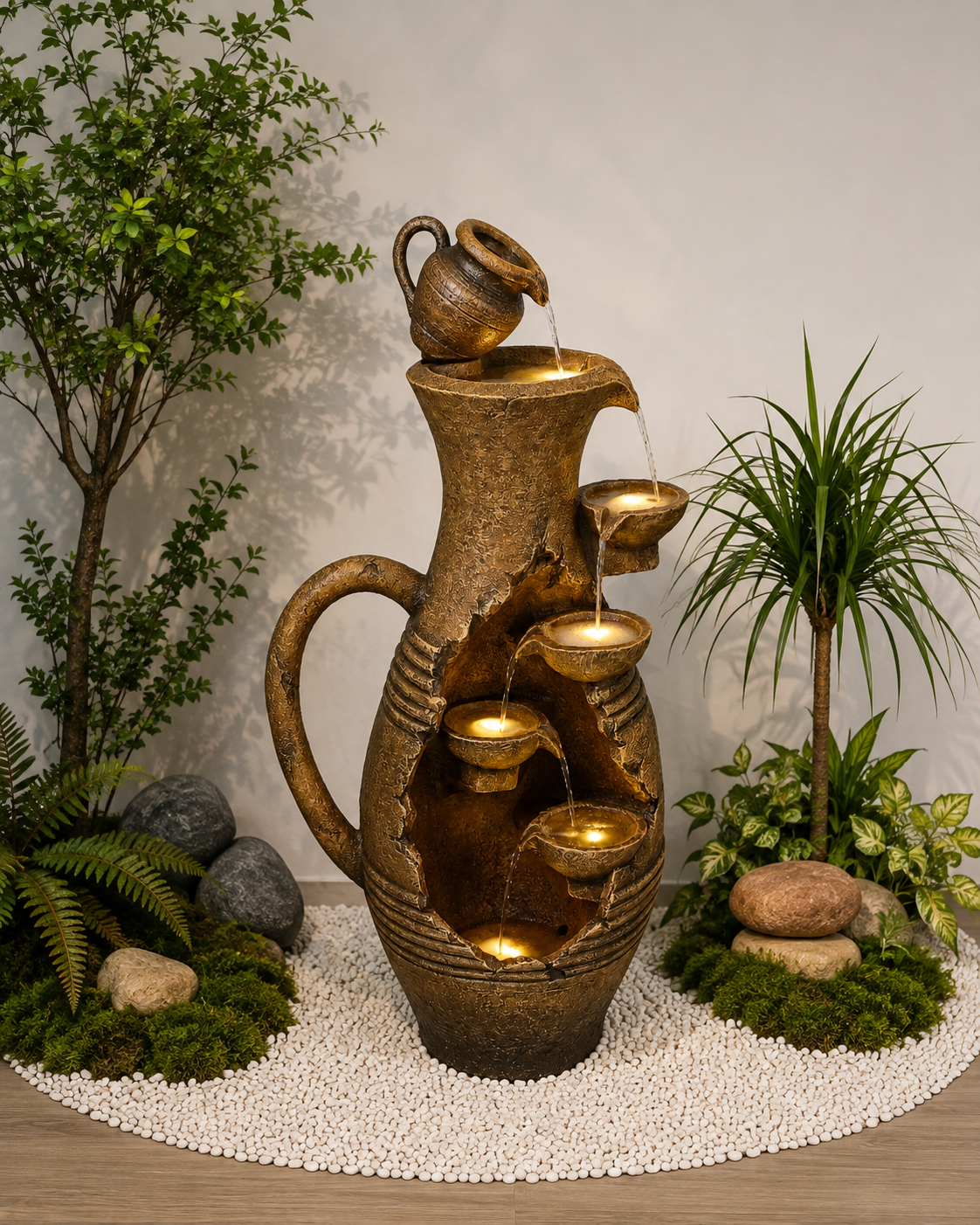Barbossa Jugs Water Feature
