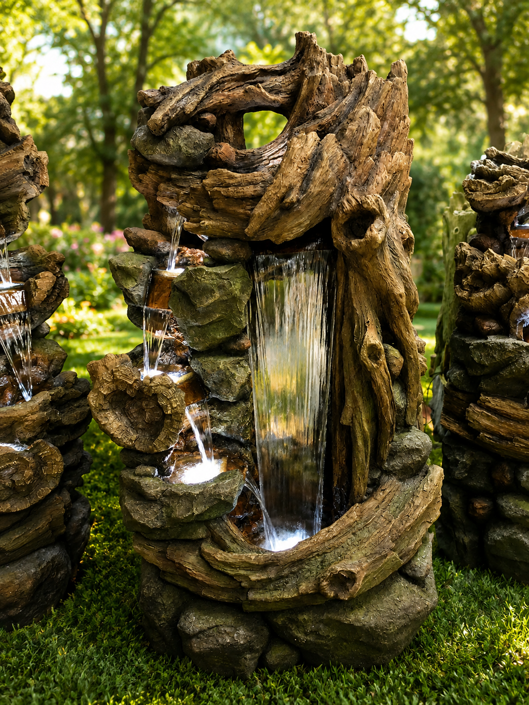 Whistler Falls – Large Water Feature with 5 Falls