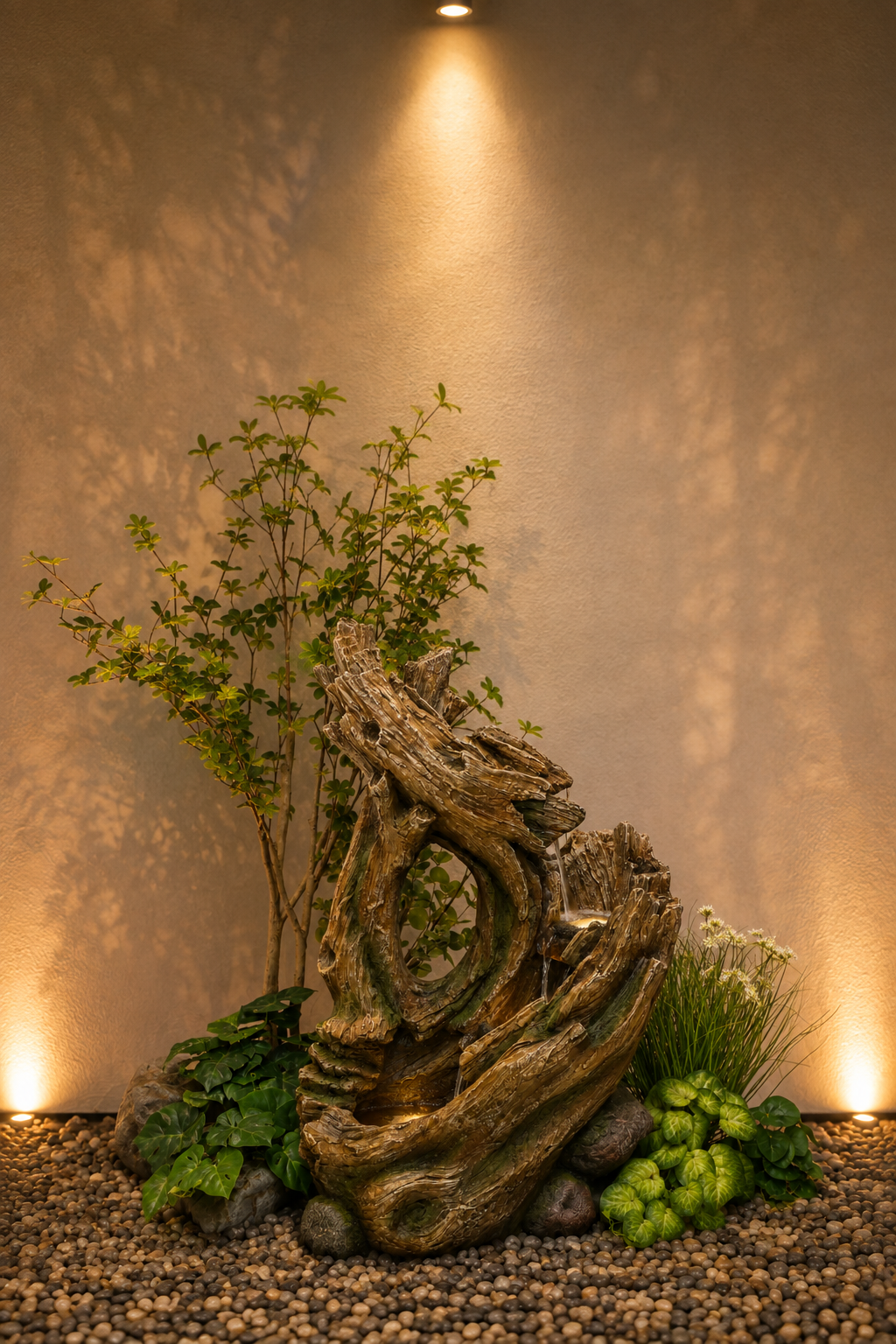 Rocky River Driftwood Fountain
