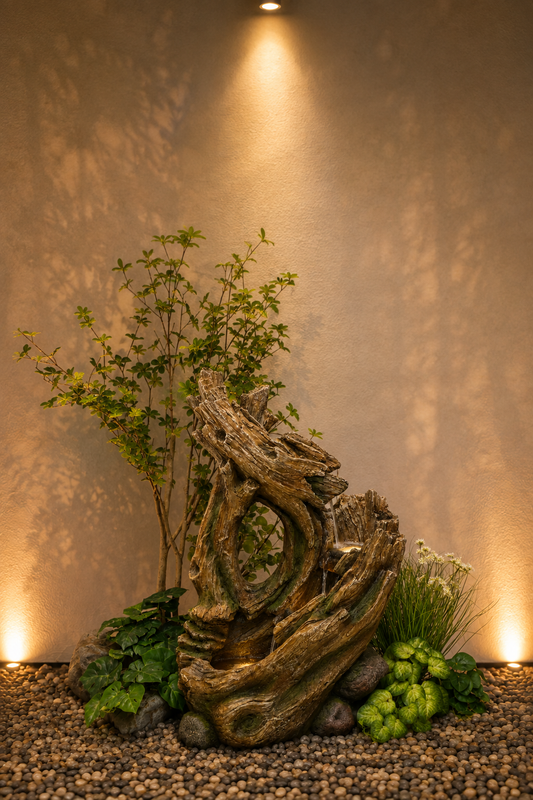 Rocky River Driftwood Fountain