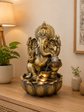 Prosperity Ganesh Tabletop  Water Feature 48cm Crystal Ball