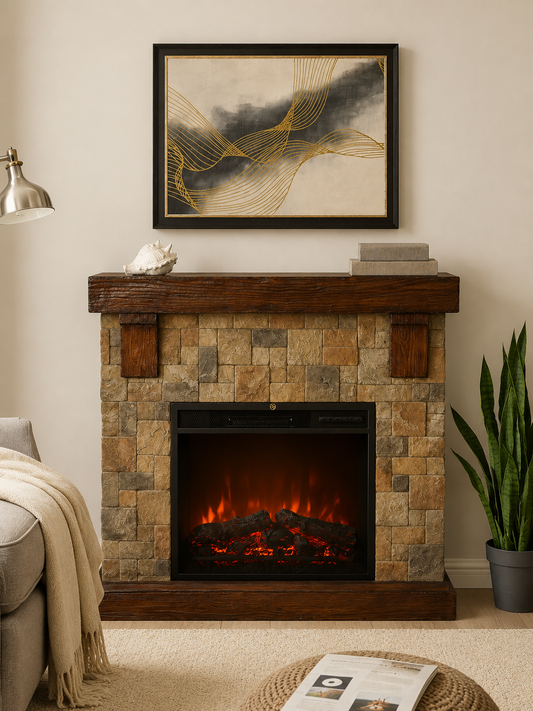 BORMIO Electric Fireplace Selling Fast FREE SHIPPING For Limited Time