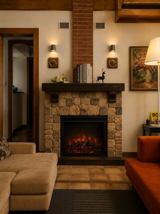 CHAMONIX Electric Fireplace Selling Fast FREE SHIPPING For Limited Time
