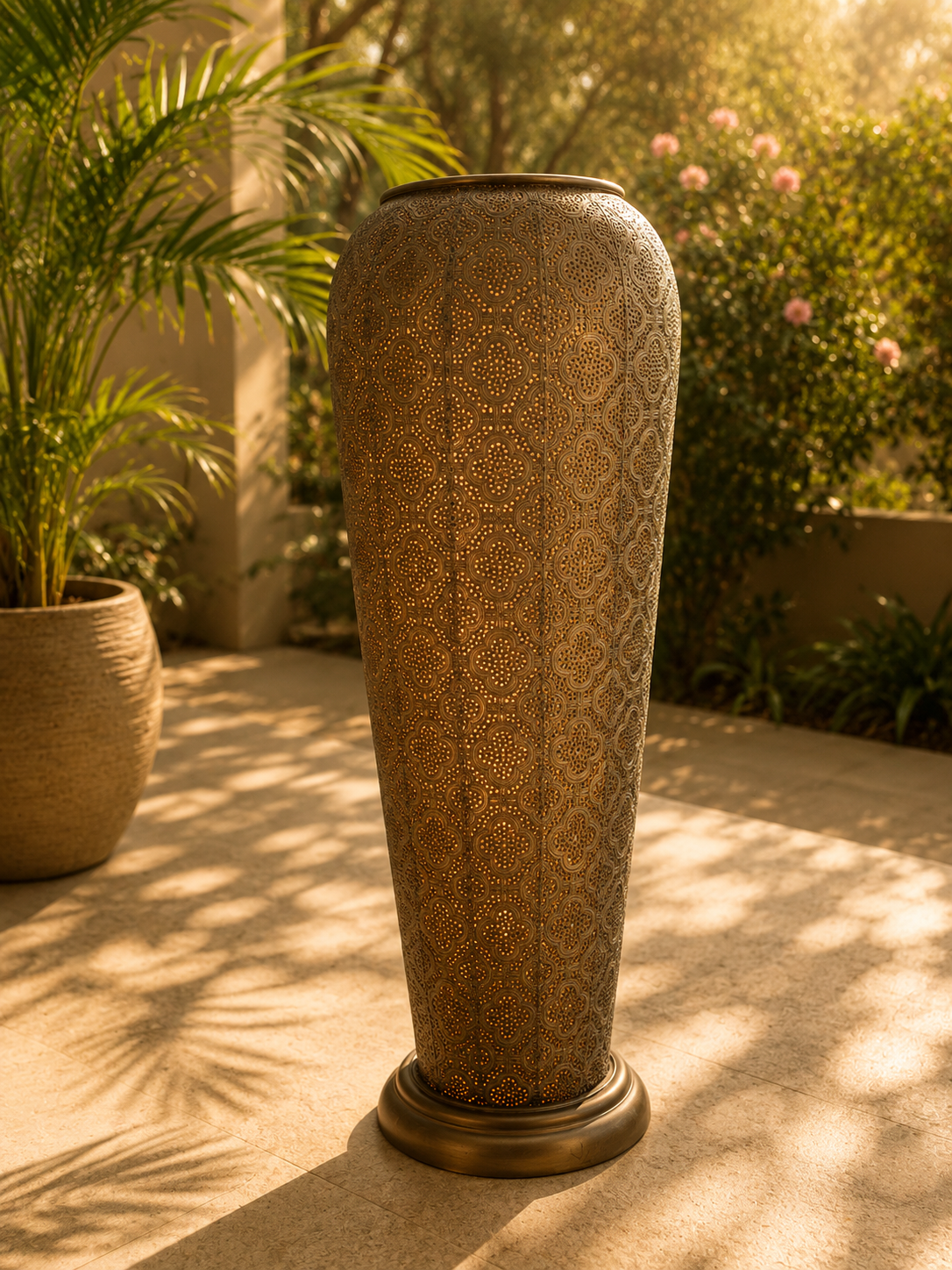 DJERBA Floor Standing Candle Holder