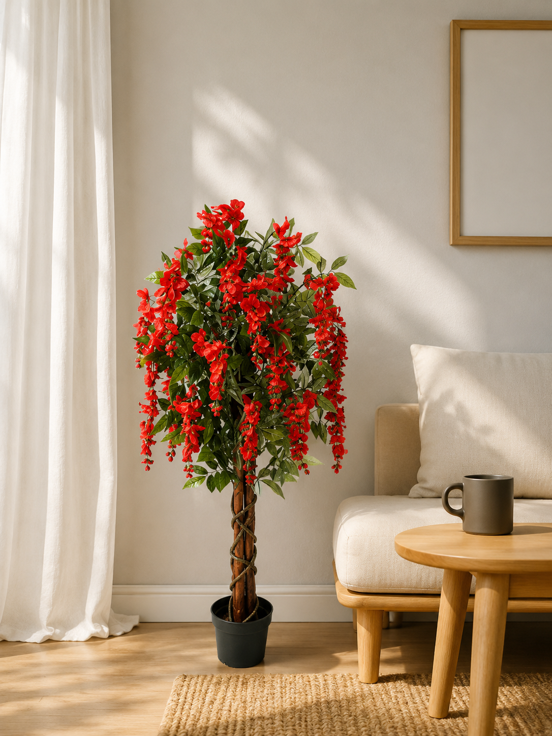 Wisteria Red 120cm